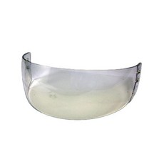 Wargate 하키 스트레이트 컷 프로 바이저 성인용 긁힘 방지/김 서림 방지 CE 인증 투명 456607, 회색