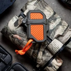 THYRM PyroVault 2.0 打火機防護盒 Zippo 戰術外殼 鎧德戶外 K.T.Tactical, 草莓藍+黃昏橘, 1個