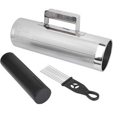 스크레이퍼 블랙 실린더 샌드 셰이커 핸드 타악기 키트가 포함된 메탈 가이로 플라스틱 스테인리스 스틸