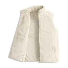 warm.now 抓絨馬甲 男女防風保暖搖粒絨外套 寬鬆休閒工裝