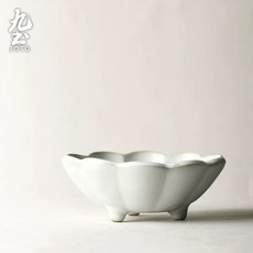 카 코효 링카 S사이즈 원형 꽃잎접시 4색상 플레이트 4 55 그릇, C. 종지