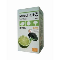 喜健達 天然水果C口含錠, 1個