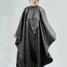 리드살롱 청담 방수코팅 미용실 염색보 커트보 미용 가운 대형, 1개, 블랙