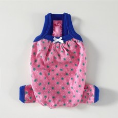 Grooming Dog 寵物棒棒糖無袖連身衣, 粉紅色