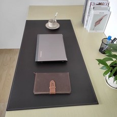 결재판 A3 가죽 클립보드 사무실 메모보드 회사 결재 파일, V. 브라운 플랫 모델 70x35cm