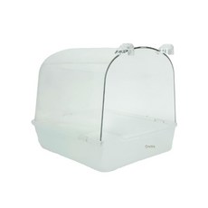 국내산 앵무새 외부 목욕통 욕조 물통 코뉴어 퀘이커 세네갈 카이큐, 1개