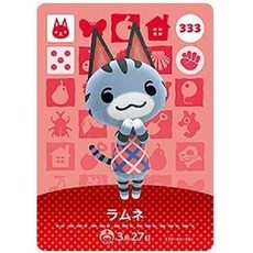 닌텐도 동물의 숲 아미보 카드 4탄 333 사이다 일본판 모동숲, 1개