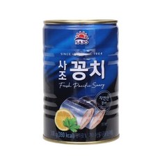 사조 꽁치 통조림 김치찌개 무조림 꽁치조림 요리, 1개