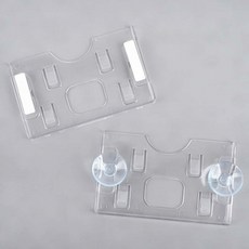 주차증케이스 주차케이스 가로형 차량용 하이패스카드, 상세페이지 참조, 흡착판