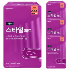 유한킴벌리 디펜드 스타일패드 여성용 대용량 리뉴얼, 18매입, 4개