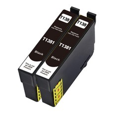 훼이머스신곡점 엡손 T138 T1381-4 호환 잉크(세트판매) TX230/TX235/TX420W/TX430W/TX435W/TX325F, 2개, 검정(T138)