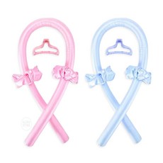 ALOHA-STORE 웨이브 헤어롤 셀프파마, 블루