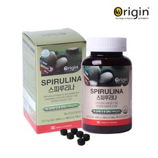 오리진 || 피부건강 항산화 작용 || 스피루리나 600mg, 180회분, 1개