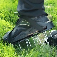 신발위에 신는 뾰족한신발 에폭시신발 에폭시시공도구 스파이크화, 36MM 블랙