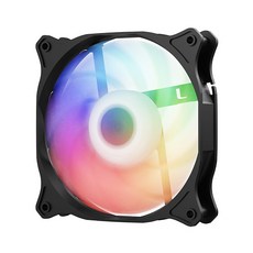 앱코 U8 120 FRGB 리버스 시스템쿨러 블랙, 1개, 선택하세요