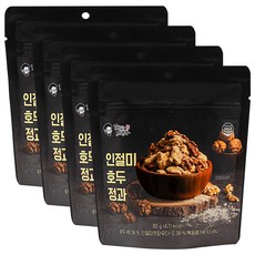 고독한미식가 인절미호두정과 콩가루 듬뿍 맛없없 조합, 4개, 80g