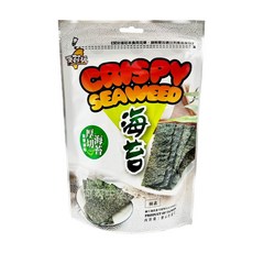 愛苔玩 厚切海苔系列：椒鹽、醬燒、片烤海苔, 1個, 苔嗑 椒鹽厚切海苔