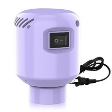 진공 보관 가방용 핫백 전기 에어 펌프 다양한 밀봉 휴대용 여행용 압축 의류 블루(보관 가방 미포함), rple