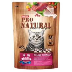 PANTOP 邦比 健康寵糧 成貓毛球控制配方 450g / 2kg 鮪魚+雞肉, 成貓化毛, 1個, 雞肉+鮪魚