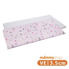 享居DOTDOT- VE嬰兒護脊床墊 (3.5cm) 布套 -夢幻獨角獸 德國綿體 天絲布套居家專用, 1個, VE嬰兒護脊床墊,60x120x3.5cm