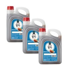 정원 청정원 멸치액젓 3kg 3개