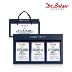 식약처 인증 포스파티딜세린 최고함량 300mg 뇌 기억력 징코 영양제 혈액순환 부모님 두뇌건강 선물세트 추천 사은품증정, 6개, 30정