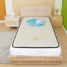 한일의료기 프리미엄 보듬 방수 탄소매트, 건강기원학, 싱글