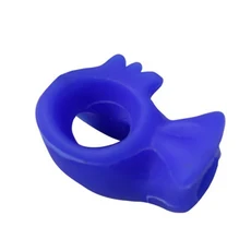 바이올린 활 그립 교정기 실리콘 바이올린 활 홀더 그립 교정기 바이올린 활 그립 파트너 교육 보조 액세서, 02 Blue