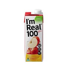 [풀무원] 아임리얼 100 사과주스, 730ml, 3개