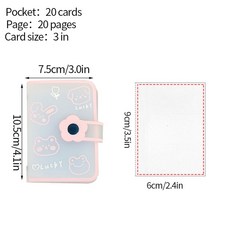 포토카드 홀더 포토 앨범 카드용 카드 수집 콜북, S5