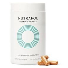 Nutrafol Women Balance 45세 이상 여성 헤어 모발 120캡슐, 1개, 120정