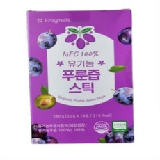 엔자임엔 NFC 100% 유기농 푸룬즙 스틱 14포, 280g, 1개