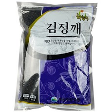 검정깨 흑임자 1kg 검정볶은깨, 1개