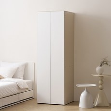 퍼니하우스 하프 시스템 드레스룸 터치 600 옷장 이불장 입본장 장농 키큰장, (이불장형) 화이트