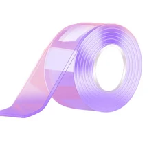 나노 테이프 블로우어블 버블 양면 접착 어린이 만들기, 02 purple