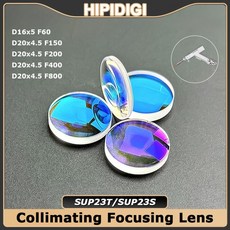 HIPIDIGI 레이저 콜리메이션 초점 렌즈 D20 x 4.5 F150 F200 F400 F800 D16 x 5 F60 (SUP23T SUP23S 핸드, 02 D20 x 4.5 F200