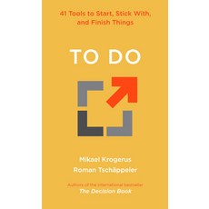 (영문도서) To Do: 41 Tools to Start Stick With and Finish Things Hardcover, W. W. Norton & Company, English, 9781324075356