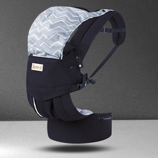 嬰兒揹帶新生兒寶寶前抱式多功能背袋, 1031布款 黑色