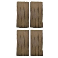 10mm 바이어스테이프 칼라바이어스 4yard, 4개, 브라운