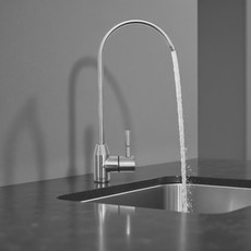 매직퓨리 조리수밸브 스테인리스 STS304 올스텐 파우셋 정수기파우셋, 올스텐파우셋 st-fa71 베이직