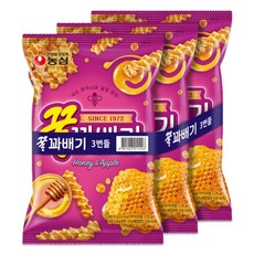 농심 꿀꽈배기 3번들, 1개, 210g