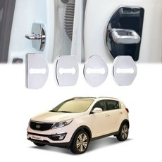 더뉴 스포티지 R 전용 도어스트라이커 커버 크롬tae1+3KSK