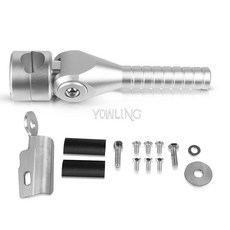 오토바이 호환 BMW R1200GS R1200 R 1200 GS LC R1250GS 어드벤처 잭업 핸들 보조 바 접이식 리프팅 레버, 실버