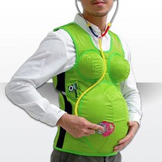 성교육 심장박동 태아 임산부 임신 체험복 남편 보건교육 문화센터