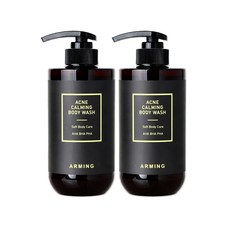 [아르밍] 아크네 여드름 바디 워시, 2개, 500ml