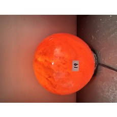 橘色燈泡, 鴿血紅大圓球19, 1個