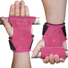 역도용 리프팅 손목 스트랩 역도 손목 랩 데드리프트 헤비 파워리프팅 및 조절 가능한 손목 후크 근력 훈련 체육관 운동 남성/여성용, Rose Red, 1개