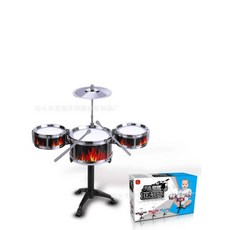 台灣出貨兒童打鼓練習玩具，寶寶音樂啟蒙玩具，手眼協調訓練，安全無毒材質，輕巧便攜，激發音樂潛能, 1個