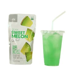 밸런스그로우 수박에이드 10팩 +청포도에이드 10팩 (빨대포함), 20개, 230ml