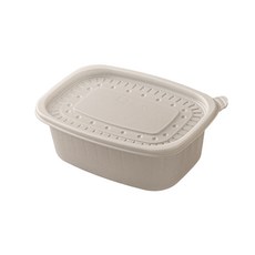 NS 사각 죽용기, 50개, 1.05L